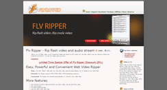 Desktop Screenshot of flvripper.com